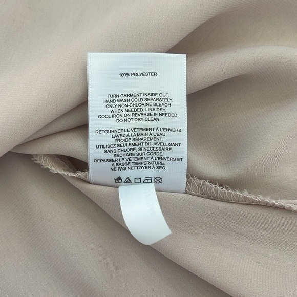 Express Portofino Blouse with Ruffle Collar and Button Front - Picture 8 of 8